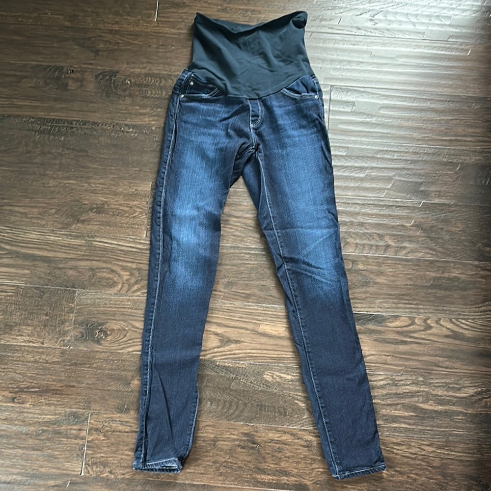 AG- Women's Blue Maternity Jeans